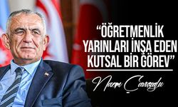 Bakan Nazım Çavuşoğlu’ndan 5 Ekim Dünya Öğretmenler Günü mesajı