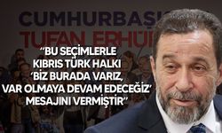 Denktaş, Cumhurbaşkanı Erhürman'a olan inancının tam olduğunu belirtti