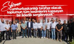 Erhürman, “Cumhurbaşkanlığı tüm kesimleri kapsayan, liyakate dayalı bir liderlik anlayışıyla yönetilecek”