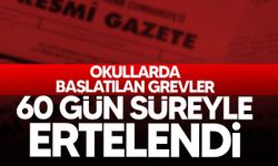 Karar Resmi Gazete'de yayımlandı!
