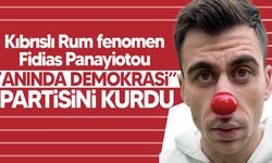 Kıbrılı Rum fenomen Fidias Panayiotou “Anında Demokrasi” Partisini Kurdu