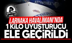Larnaka Havalimanı’nda Yolcunun Bavulunda 1 Kilo Uyuşturucu Ele Geçirildi