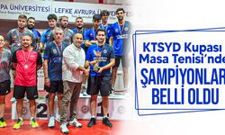 Masa Tenisinde KTSYD Kupası’nda şampiyonlar: Kadınlarda ARUCAD, Erkeklerde LAÜ