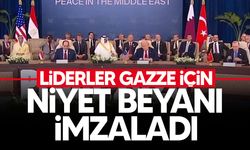 Mısır’da Tarihi Gazze Zirvesi:Gazze İçin Niyet Beyanı İmzalandı!