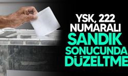 YSK, ilçe seçim itirazı sonrası sonucu düzeltti