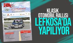 15’inci Uluslararası Cumhuriyet Klasik Otomobil Rallisi Lefkoşa'da yapılıyor