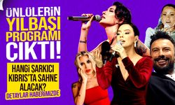 2026 yılbaşı konser programı açıklandı: Hangi ünlü şarkıcı Kıbrıs'ta?