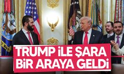 ABD Başkanı Trump ile Suriye Cumhurbaşkanı Şara bir araya geldi