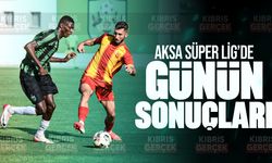 Aksa Süper Lig 8. hafta ilk maçları tamamlandı