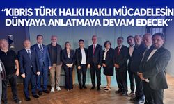 Bakan Hasipoğlu, Hamburg Türk Basın Birliği heyetini kabul etti
