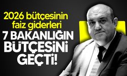 Barçın: "Faiz giderleri 6,5 milyar TL’ye çıktı, yedi bakanlığın bütçesini geçti"