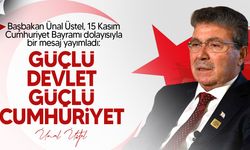 Başbakan Üstel: “Kıbrıs Türk Halkının Bir Devleti ve Bir Cumhuriyeti Vardır”