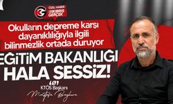 Baybora okulların depreme dayanıklılığı ile ilgili konuştu