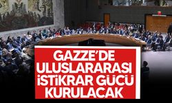 BMGK'dan Gazze kararı: Uluslararası İstikrar Gücü tasarısına onay