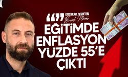Burak Maviş: Eğitimde enflasyon yüzde 55’e çıktı, sınıflar 35 kişiye ulaştı