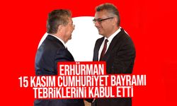Cumhurbaşkanı Erhürman 15 Kasım Cumhuriyet Bayramı Tebriklerini Kabul Etti
