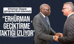 Erhürman-Diagne görüşmesi Rum basınında