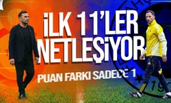 Fenerbahçe–Galatasaray Derbisinde İlk 11'ler Netleşiyor! İşte Muhtemel Kadrolar