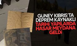 Güney Kıbrıs’ta depremler sonrası Ayios Neofytos Manastırı’nda Hasar Tespit Edildi