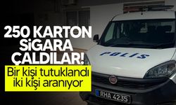 İskele’de  250 karton sigara çaldılar!