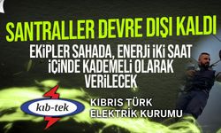 KIB-TEK: Yüksek gerilim hattında arıza ekipler sahada!