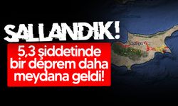 Kıbrıs'ta bir deprem daha meydana geldi: Kandilli'nin onaylanmamış verilerine göre 5.3