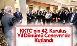 KKTC’nin 42. Kuruluş Yıl Dönümü Cenevre’de Resepsiyonla Kutlandı