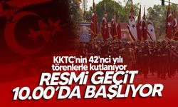 KKTC’nin 42’nci Kuruluş Yıl Dönümü Törenlerle Kutlanıyor