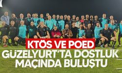 KTÖS ve POED Güzelyurt’ta dostluk maçı yaptı