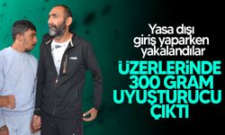 Lefkoşa’da yasa dışı giriş yapan iki zanlı 300 gram uyuşturucuyla yakalandı