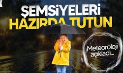 Meteoroloji Dairesi: Bugün yer yer sağanak bekleniyor