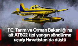 Son dakika: Hırvatistan’da düşen Türk yangın söndürme uçağında pilot şehit oldu