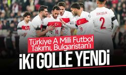 Türkiye A Milli Futbol Takımı, Bulgaristan'ı iki golle mağlup etti