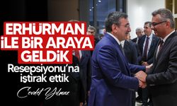 Yılmaz: "KKTC’nin 42’nci kuruluş yıl dönümünde Cumhurbaşkanı Erhürman ile bir araya geldik"