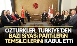 Ziya Öztürkler, Türkiye’den bazı siyasi partilerin temsilcilerini kabul etti