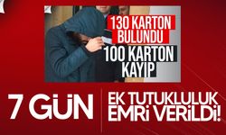 230 Bin TL’lik Sigara Sirkatinde Zanlıya 7 Gün Ek Tutukluluk