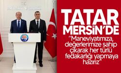 5. Cumhurbaşkanı Tatar Mersin'de temaslarda bulundu