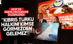 Atatürk Kültür Merkezi’nde anma programı düzenlendi