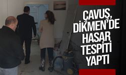 Bakan Çavuş, Sel Felaketinin Ardından Dikmen’de Hasar Tespiti Yaptı