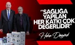Bakan Dinçyürek: "Halk Sağlığına Yapılan Her Katkı Çok Değerlidir"
