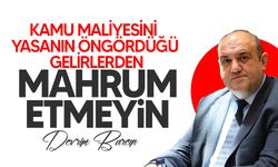 Barçın: "Maliye Bakanlığı yayımladığı bir genelgeyle kamu maliyesini zarara uğrattı"