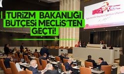 Başbakan Yardımcılığı, Turizm, Kültür, Gençlik ve Çevre Bakanlığı bütçesi oy çokluğuyla kabul edildi