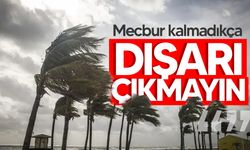 Başbakanlık Afet ve Acil Durum Komitesi’nden Kuvvetli Yağış ve Fırtına Uyarısı