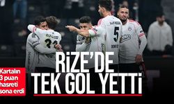 Beşiktaş’a Rizespor Karşısında Tek Gol Yetti