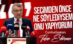 Cumhurbaşkanı Erhürman Siyasi Partiler Konseyi sonrası basın açıklaması yaptı