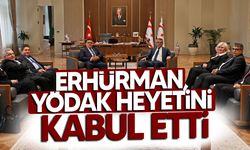Cumhurbaşkanı Erhürman, YÖDAK heyetini kabul etti