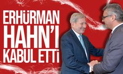 Cumhurbaşkanı Tufan Erhürman, Hahn’ı kabul etti
