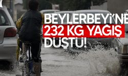 En fazla yağış 232 kilogram ile Beylerbeyi’nde