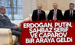 Erdoğan, Putin, Şahbaz Şerif ve Caparov Bir Araya Geldi