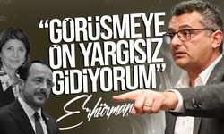 Erhürman, Üçlü görüşme öncesi açıklama yaptı